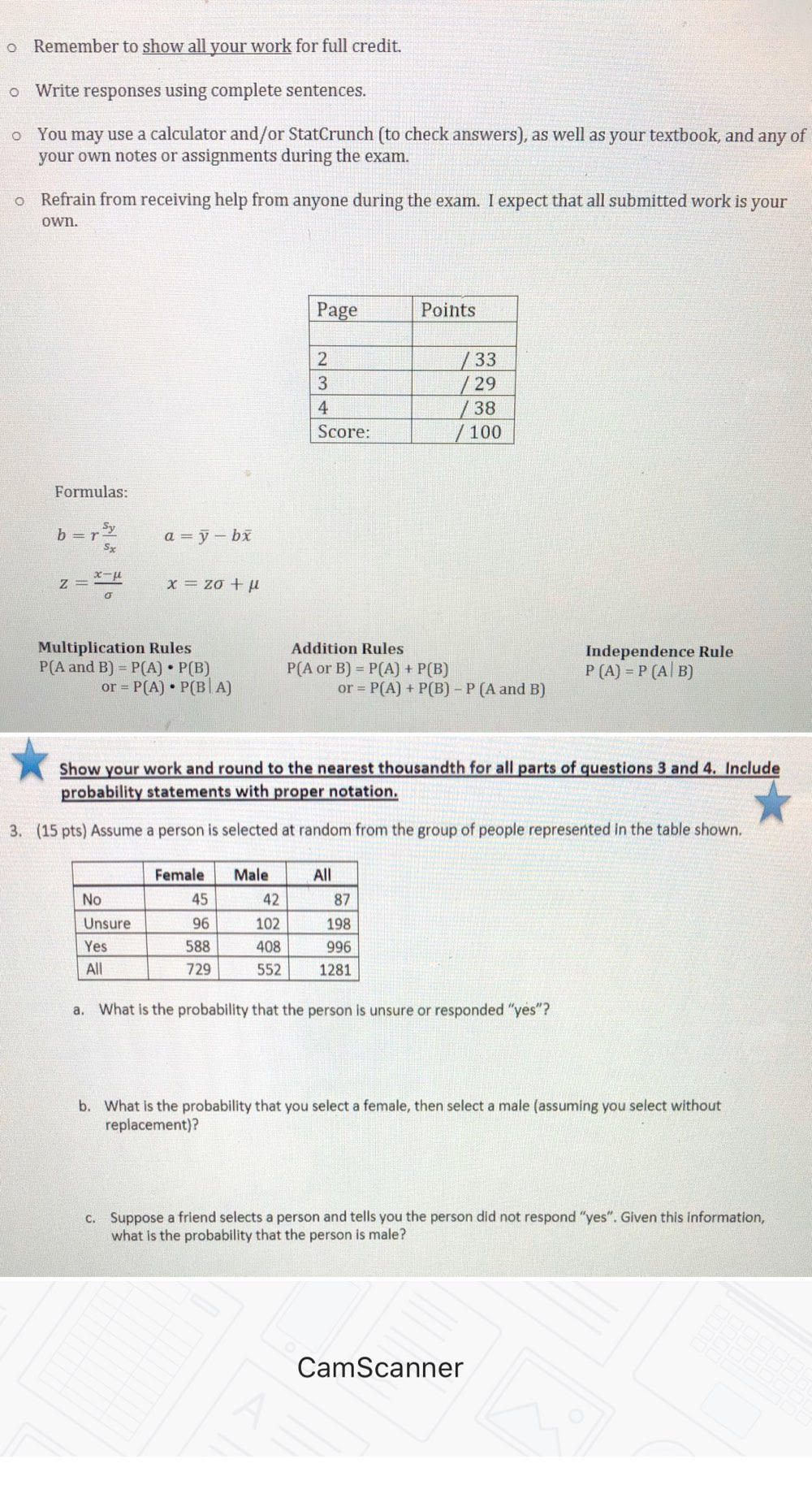 Solved O Remember to show all your work for full credit. o | Chegg.com