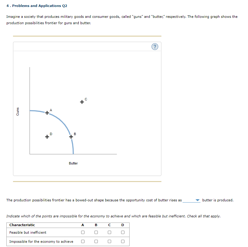 Solved 4. Problems and Applications Q2 Imagine a society | Chegg.com