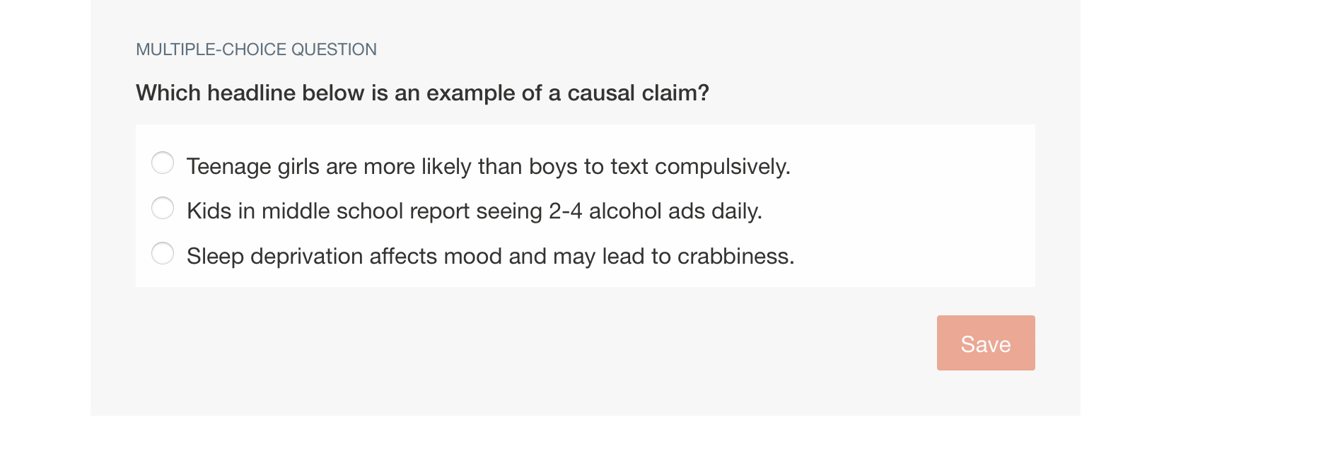 Solved MULTIPLE-CHOICE QUESTION Which headline below is an | Chegg.com