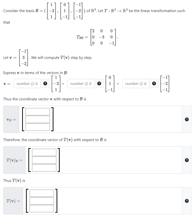 Solved Consider The Basis B=⎝⎛⎣⎡1−21⎦⎤,⎣⎡01−1⎦⎤,⎣⎡−1−2−1⎦⎤⎠⎞ | Chegg.com