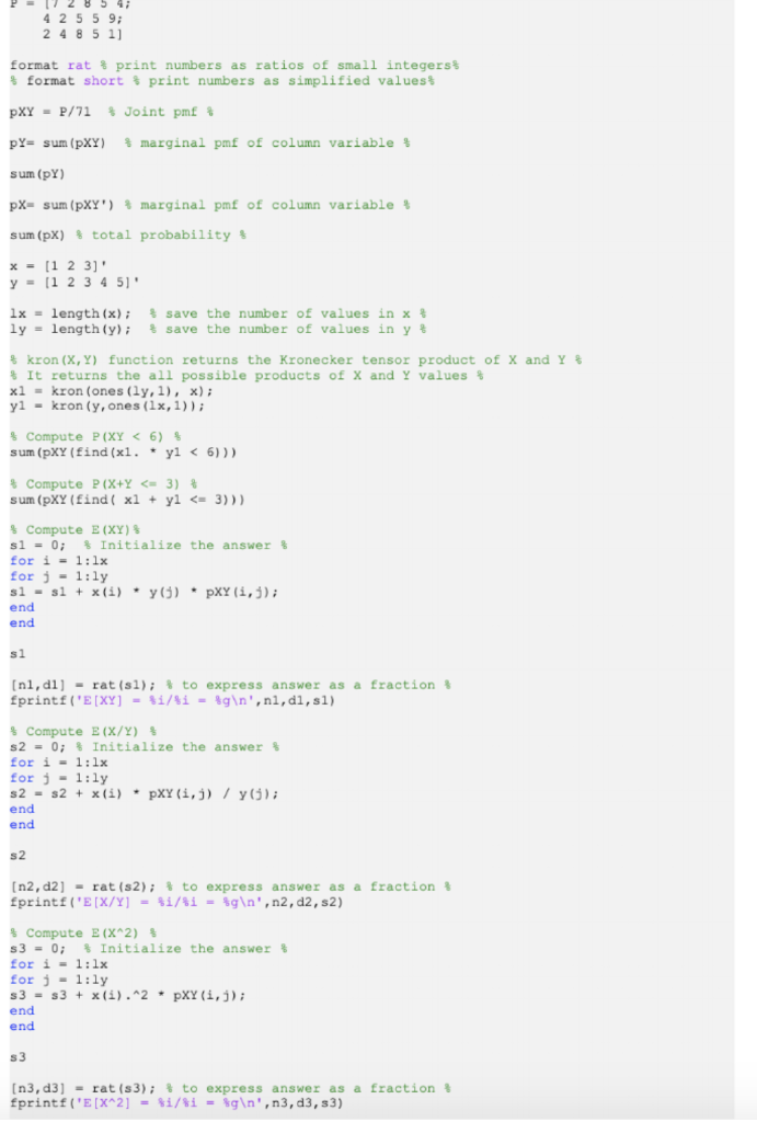 Problem 6 Use Only Matlab To Answer This Question Chegg Com