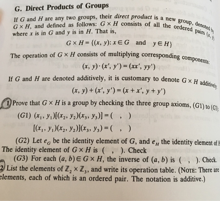 solved-g-direct-products-of-groups-if-g-and-h-are-any-two-chegg