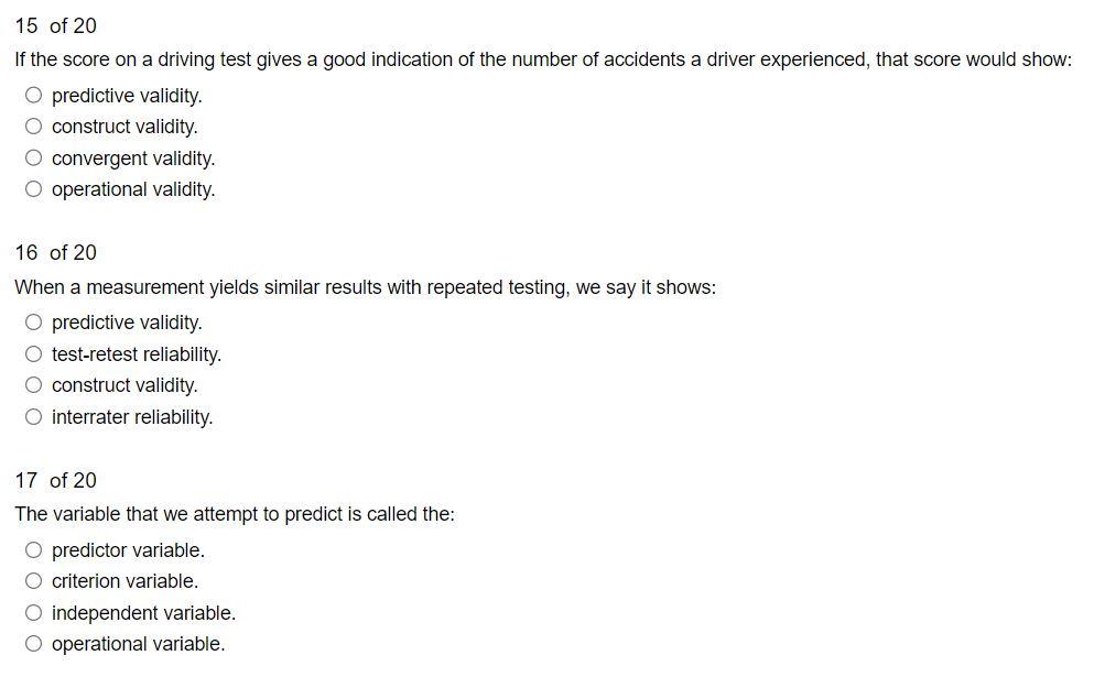 Solved If the score on a driving test gives a good | Chegg.com