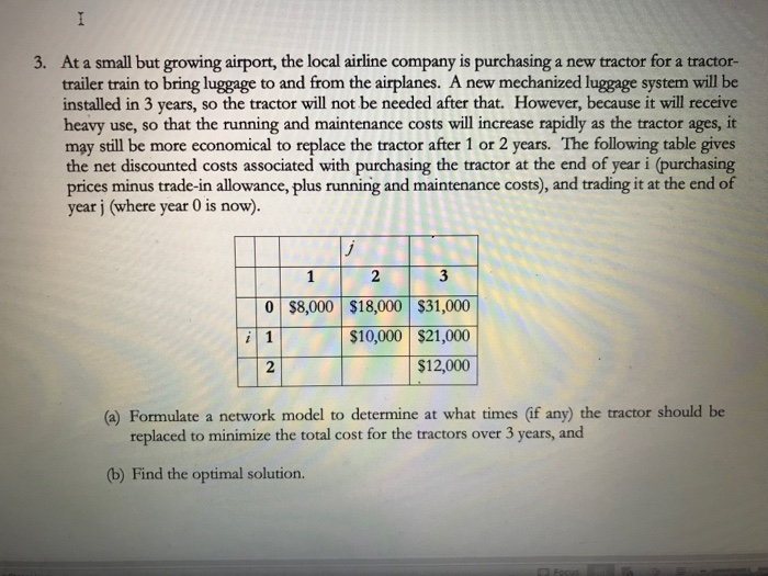 (Solved) Small Growing Airport Local Airline Company Purchasing New