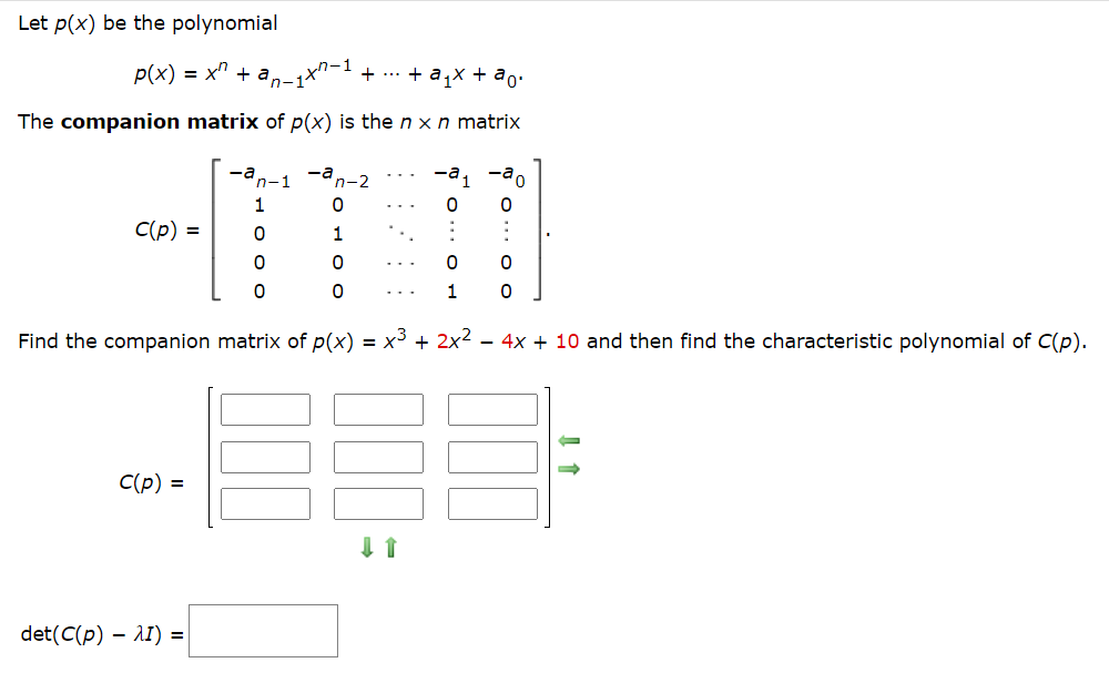 Solved Let Px Be The Polynomial Pxxnan−1xn−1⋯a1xa0 2869