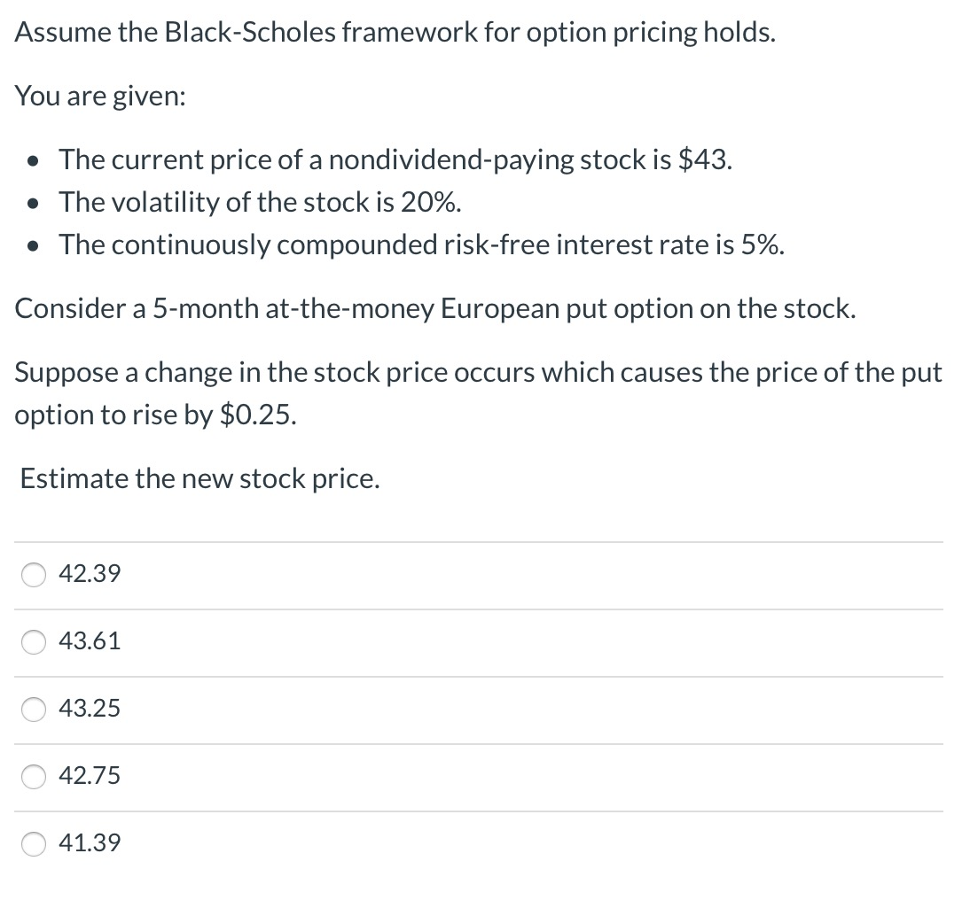 real options valuation black scholes