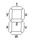 Solved (a) Consider the 7-segment display which takes as | Chegg.com