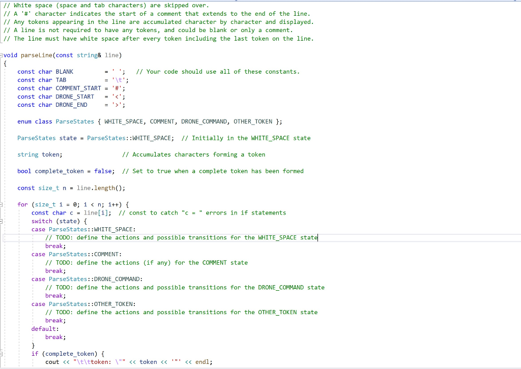 2) The program should print each input line on the | Chegg.com