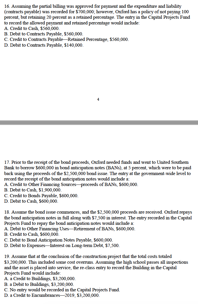 Solved The City of Oxford, Mississippi (population just