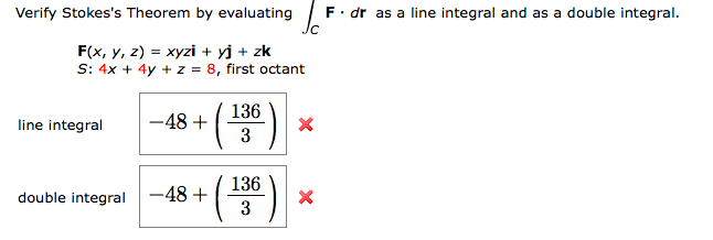 Solved Verify Stokess Theorem By Evaluatingf Dr As A Line 0325