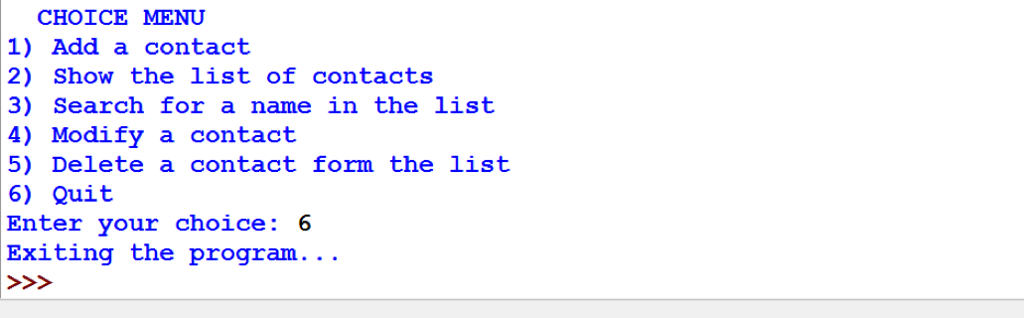 Solved 1. Create a program that allows you to store the | Chegg.com