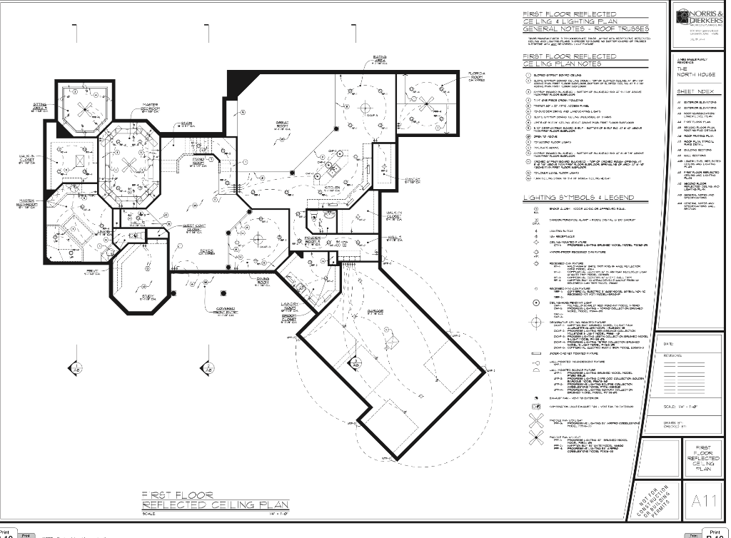 Solved SECOND FLOOR FLAN NOTES 1) DESAIN NORRIS & DIERKERS | Chegg.com