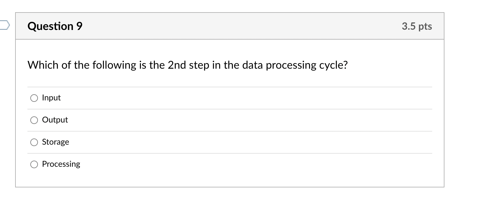 Solved Question 9 Which of the following is the 2nd step in | Chegg.com