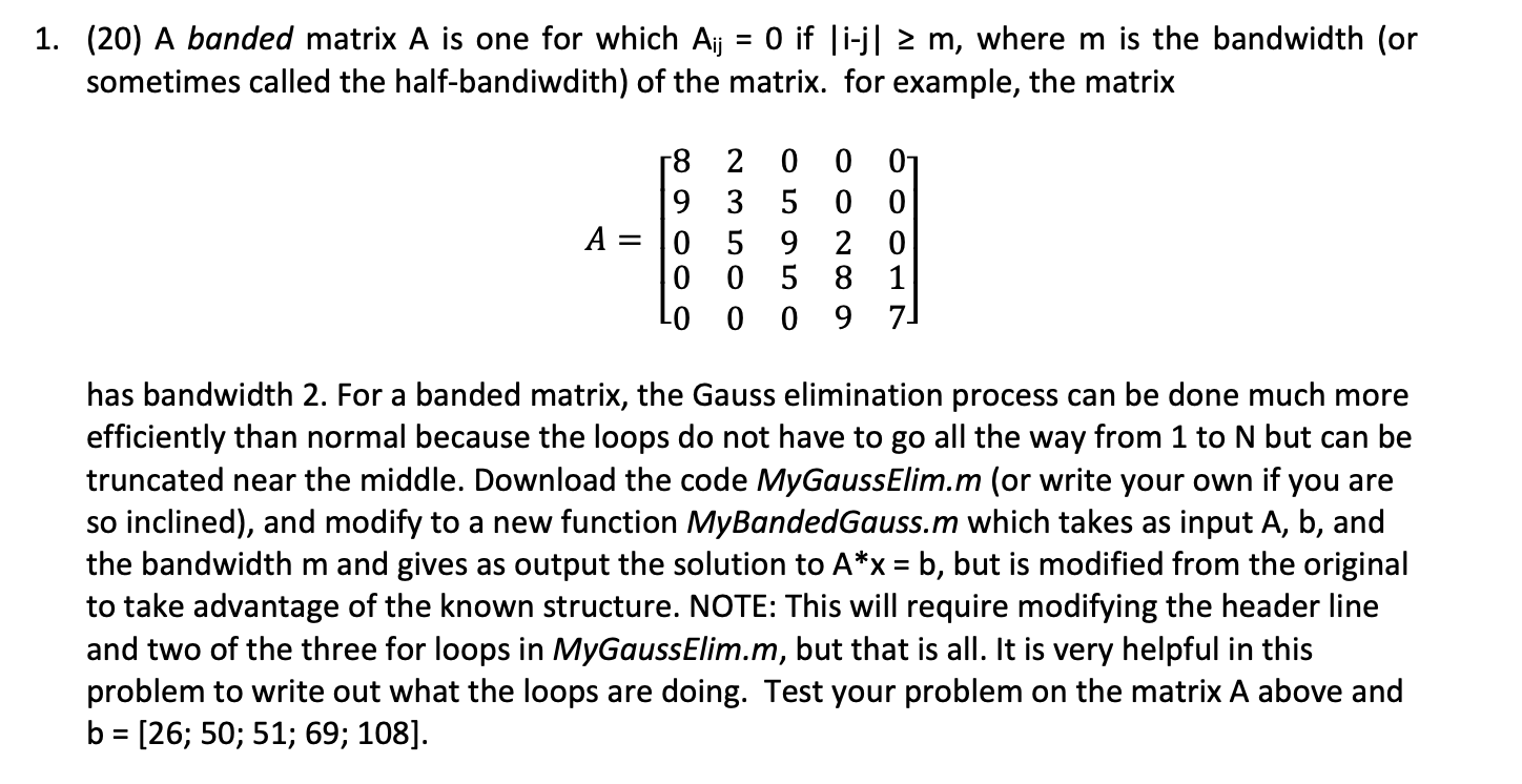 Function X Mygausselim A B Function That Giv Chegg Com