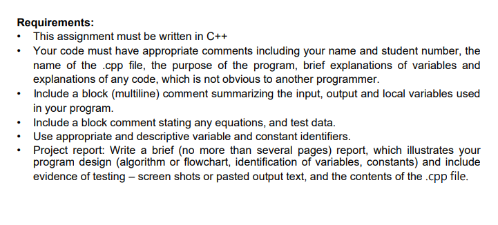 Solved Requirements: • This assignment must be written in | Chegg.com