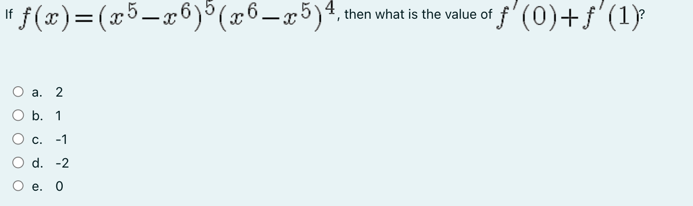 f left x right )= 3x 5   6x