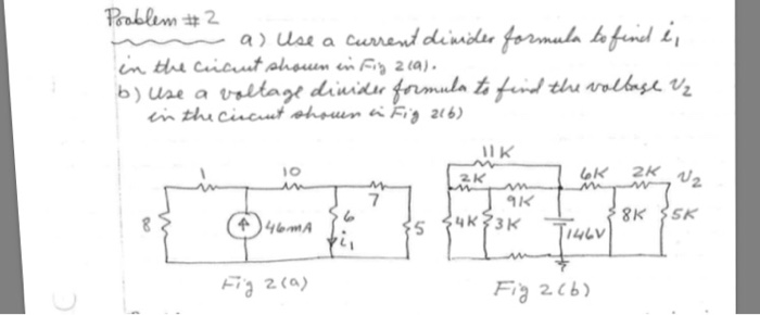 Solved a) Use a current divider formula to find i_1 in the | Chegg.com