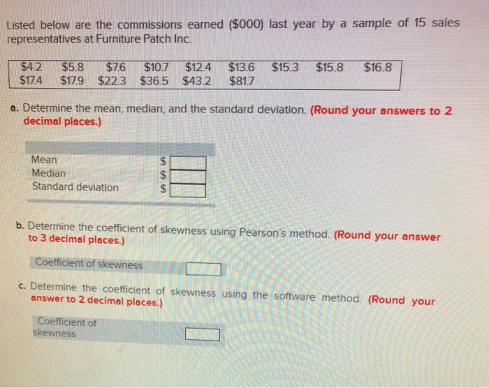 Solved The Thomas Supply Company Inc. is a distributor of