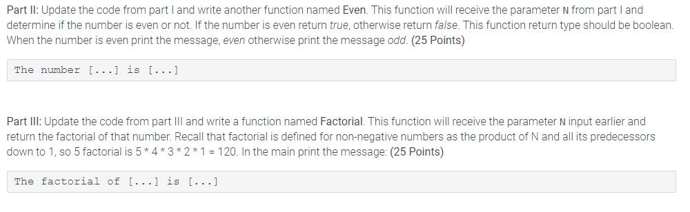 Solved This lab will have several parts, all of which will | Chegg.com