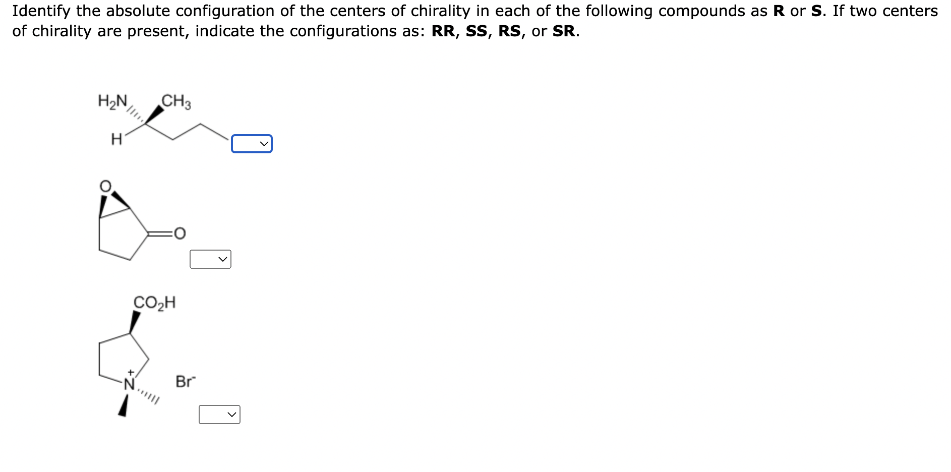 Solved Identify the absolute configuration of the centers of | Chegg.com
