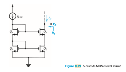 Solved Problem #3: For a NMOS Cascode current source (Fig | Chegg.com