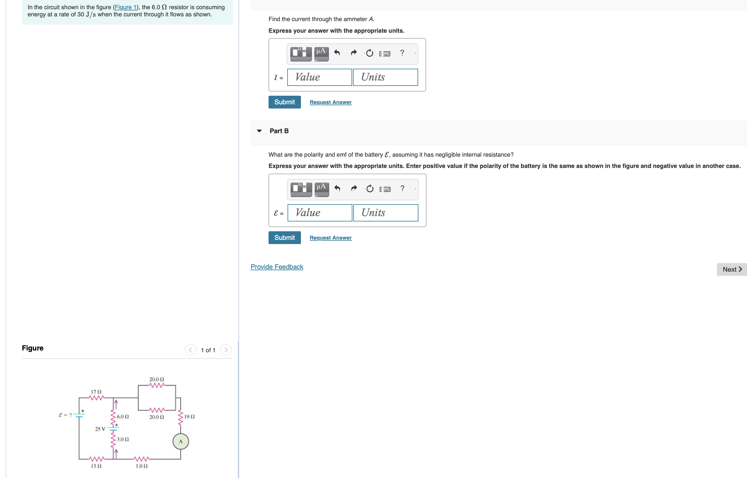 [Solved] In the circuit shown in the figure (Figure 1), the
