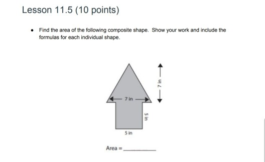 lesson 13 5 problem solving find the area