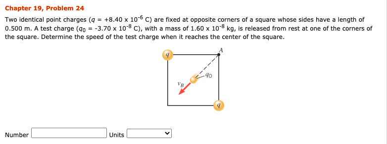Solved Chapter 19, Problem 24 Two identical point charges (q | Chegg.com