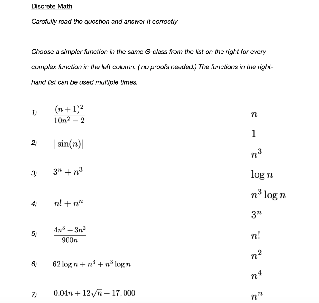 Solved Discrete Math Carefully read the question and answer | Chegg.com