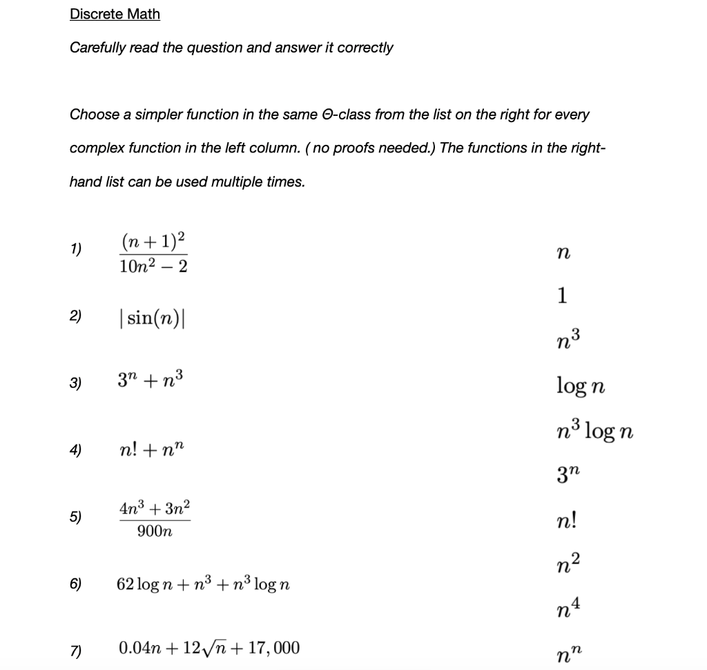 Solved Discrete Math Carefully Read The Question And Answer | Chegg.com