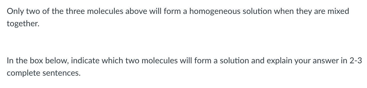 Solved Use The Structures Of Molecules I, Ii, And Iii Shown | Chegg.com