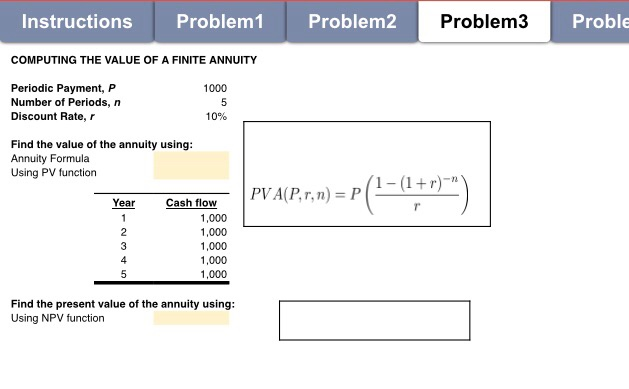 Solved Instructions l Each problem is | Chegg.com