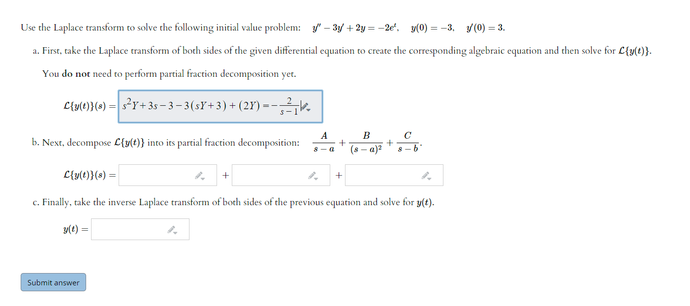 Solved I do not understand how do they want to solve it by | Chegg.com