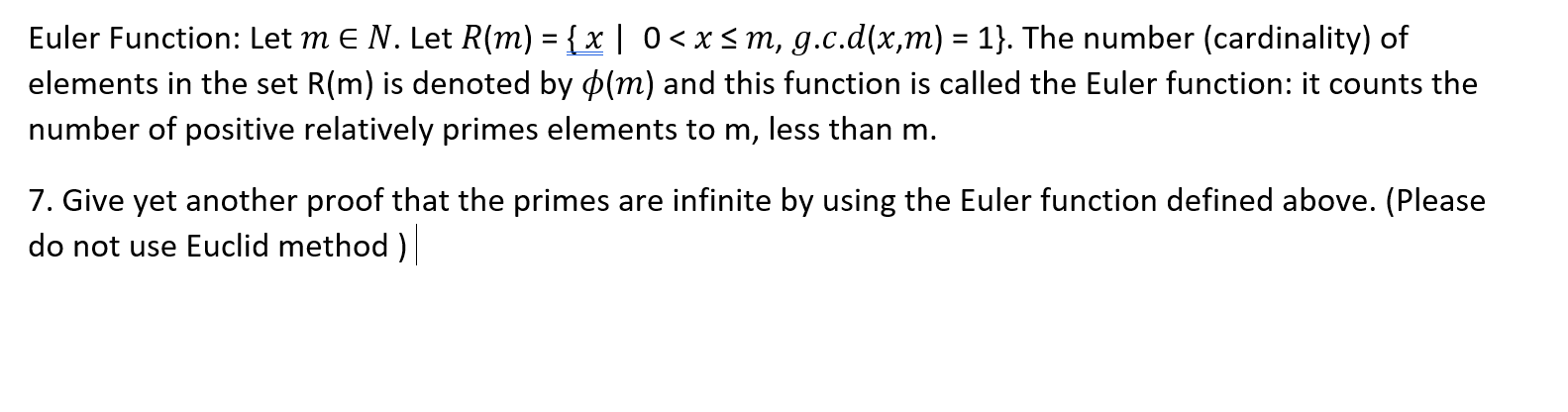 Solved This Is An Elementary Number Theory Math. Please | Chegg.com