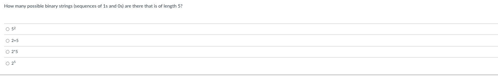 Solved How Many Possible Binary Strings (sequences Of 1s And | Chegg.com