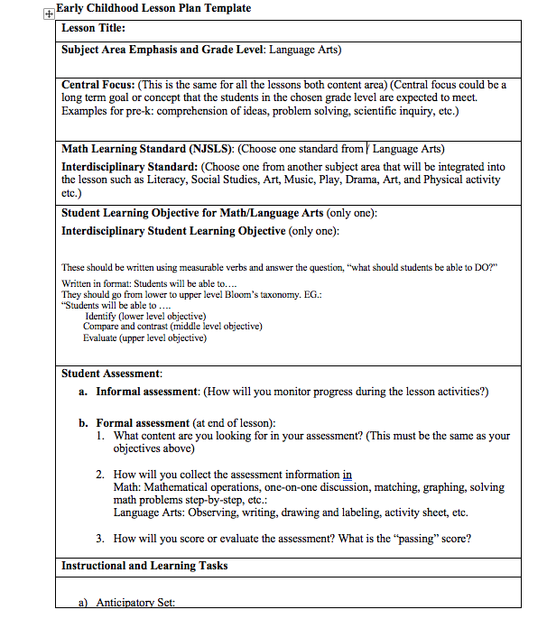 Early Childhood Lesson Plans and Activities for Language Development, PDF, Language Mechanics