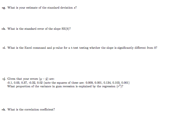 Solved 1 Regression You Are Interested In An Association Chegg Com