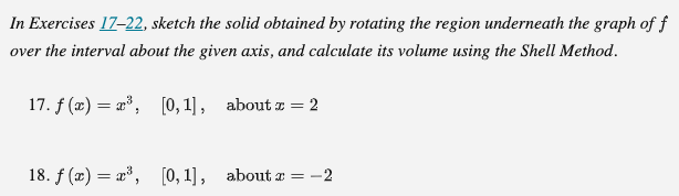 Solved In Exercises 17–22, sketch the solid obtained by | Chegg.com