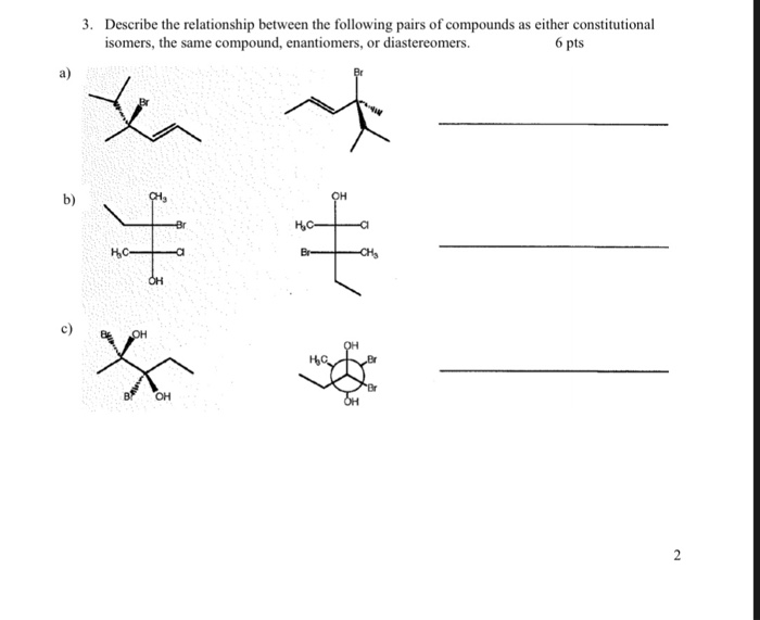 Solved Describe the relationship between the following pairs | Chegg.com