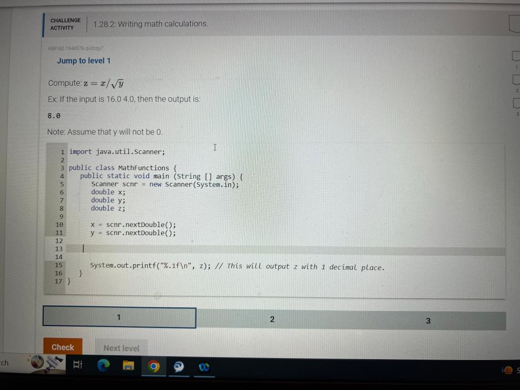 Solved \begin{tabular}{l|l} ACTIVIIY & 1.28.2 : Writing math | Chegg.com