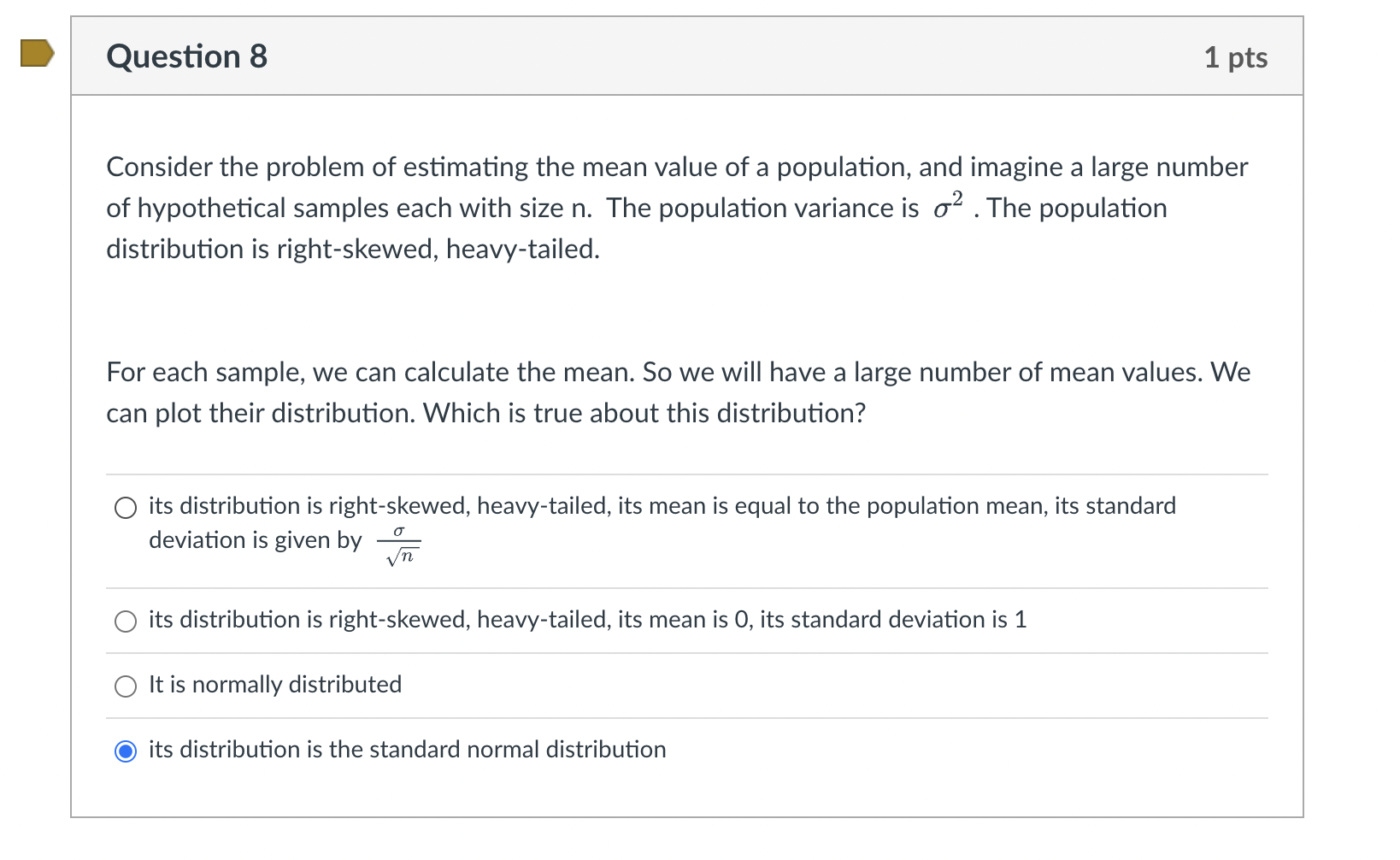 Solved Consider the problem of estimating the mean value of | Chegg.com