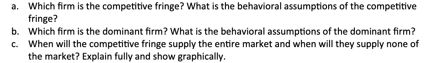 Solved Suppose there are only two firms in a market i.e., a | Chegg.com