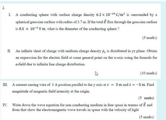 Solved 2. 1. A conducting sphere with surface charge density | Chegg.com