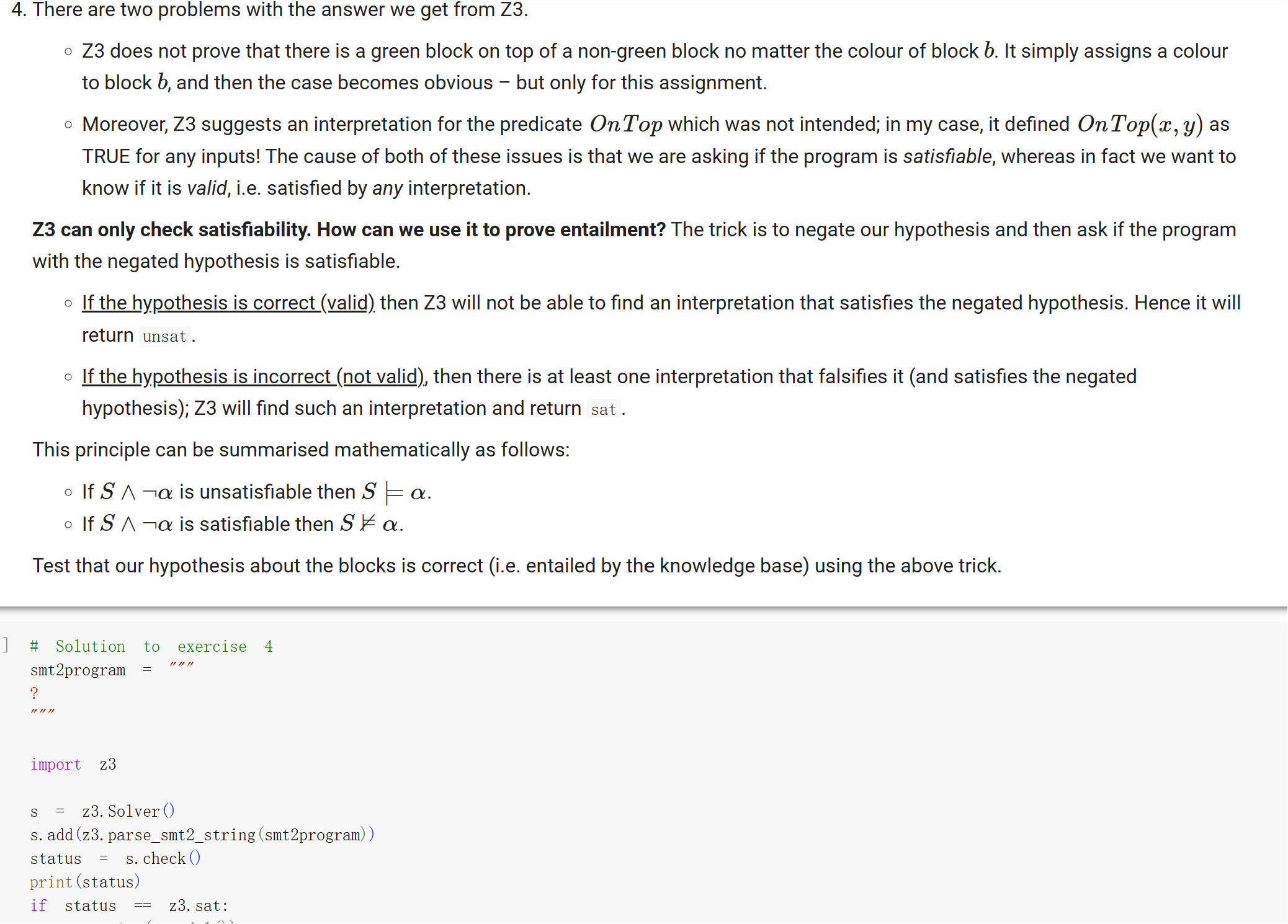 Solved There are two problems with the answer we get from | Chegg.com