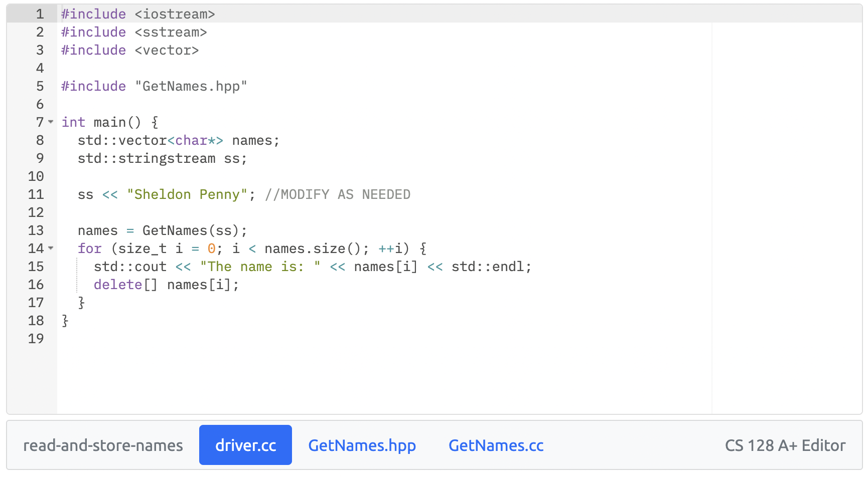 Solved In this activity, you will implement a | Chegg.com