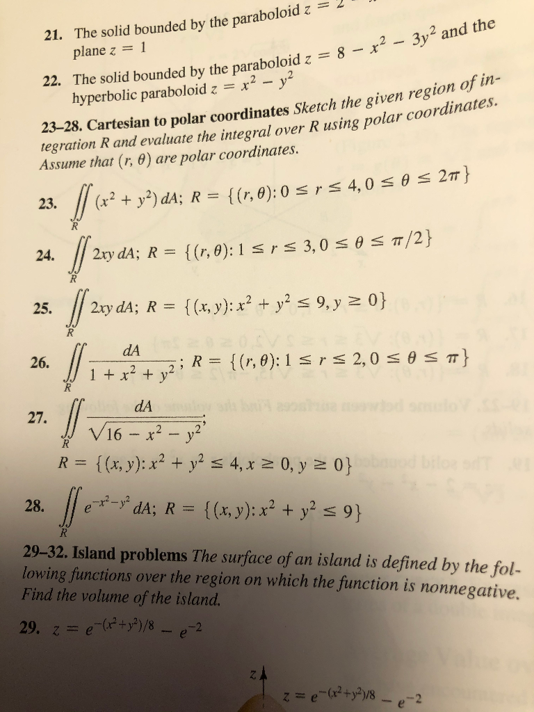 Solved Bounded By The Paraboloid Z 2 21 The Solid Bounded Chegg Com Solved Bounded By The Paraboloid Z 2 21 The Solid Bounded Chegg Com