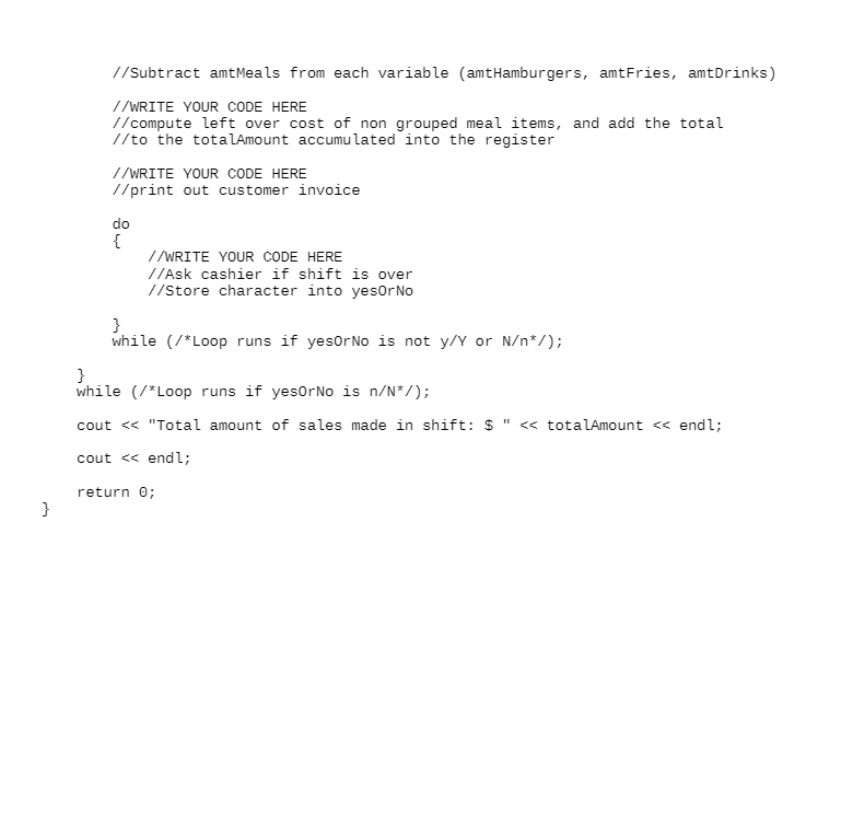 Need to have the code work with C++ Please with the | Chegg.com