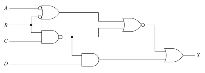 Convert the following equation to logic gates:F= A B | Chegg.com