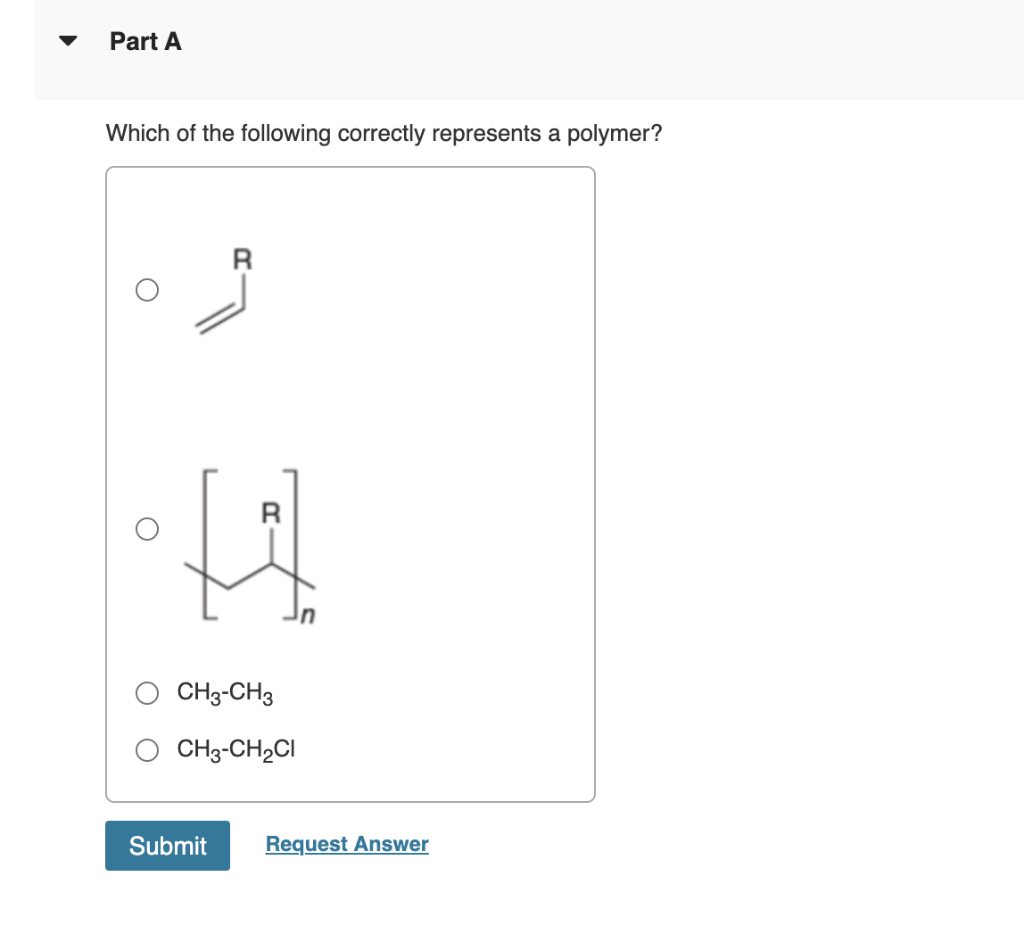 Solved Part A Which of the following correctly represents a | Chegg.com
