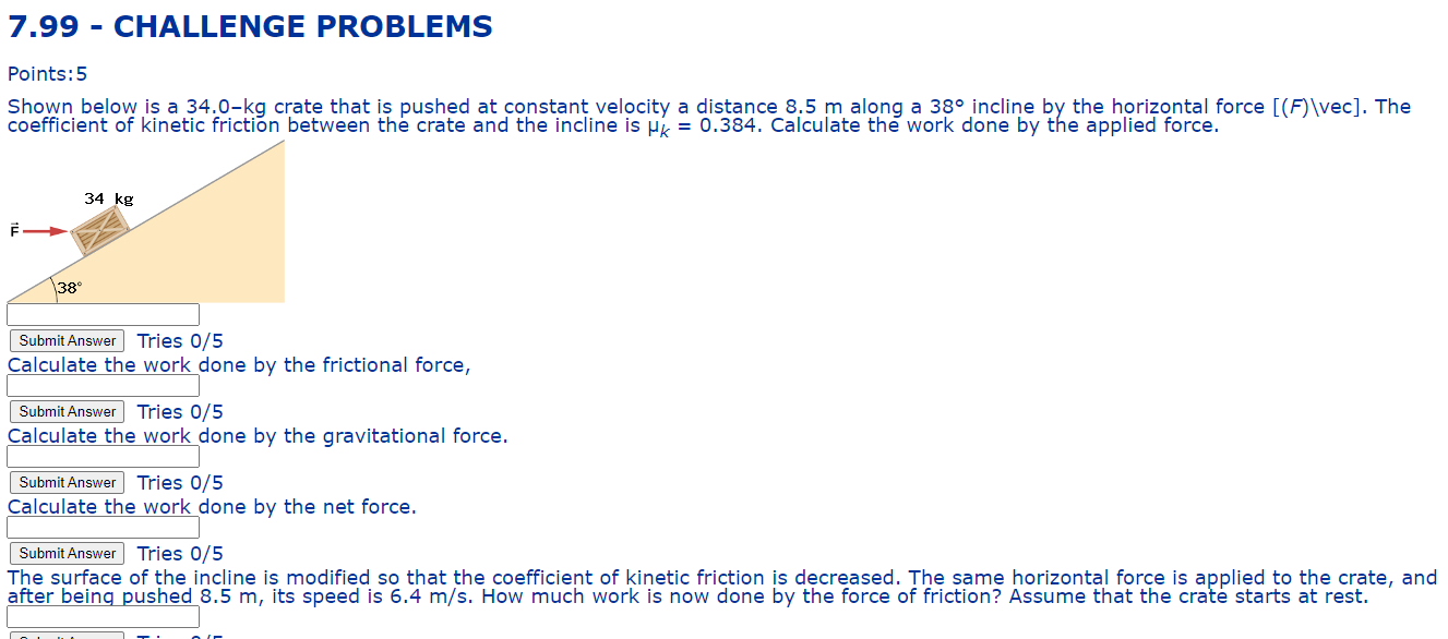Solved 7.99 - CHALLENGE PROBLEMS Points: 5 Shown below is a | Chegg.com